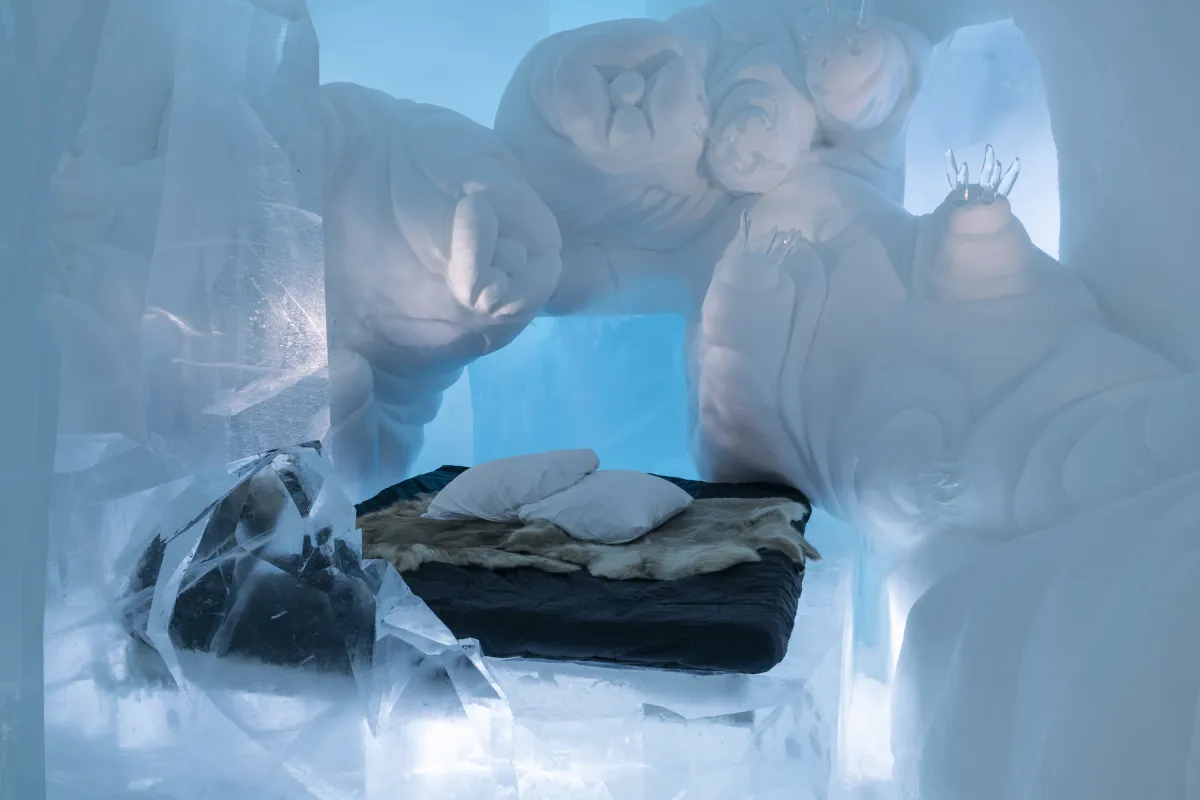 Visit Art Suite Survival of the Fittest | ICEHOTEL